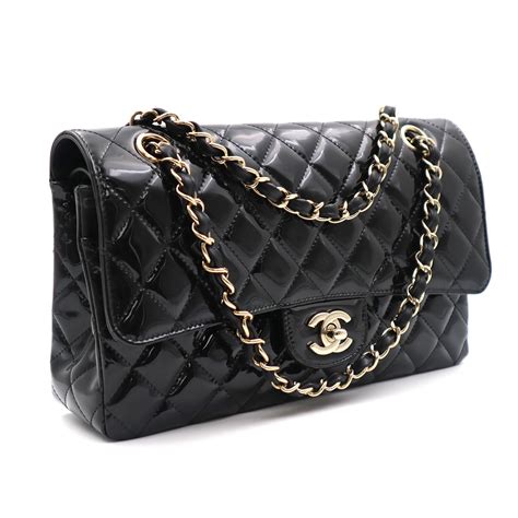 chanel classic black quilted handbag|Chanel bag classic price.